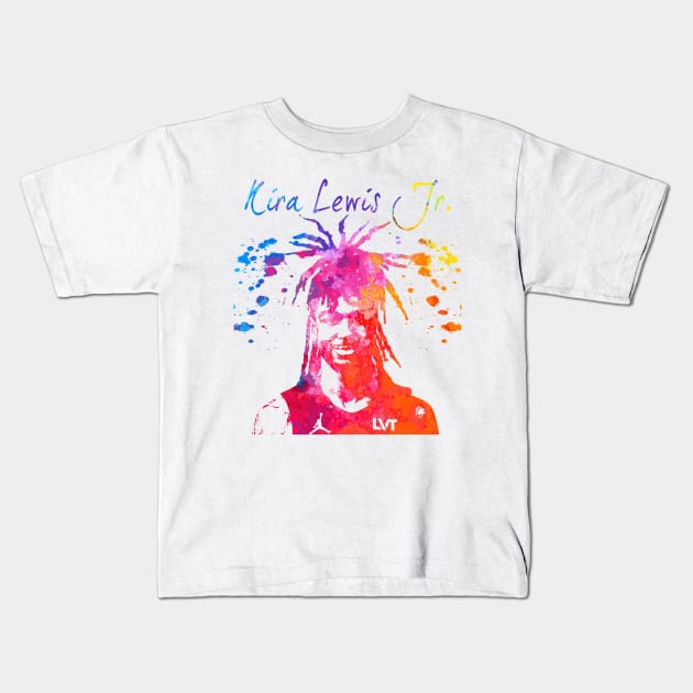 Kira Lewis Jr. Kids T-Shirt by Moreno Art